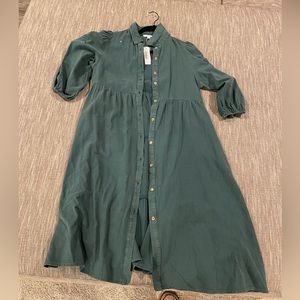 Baltic Born mid dress green size m NWT